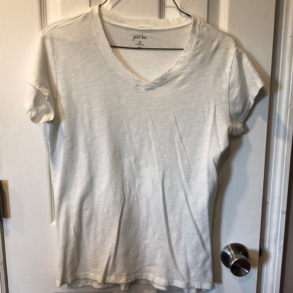 White VNeck